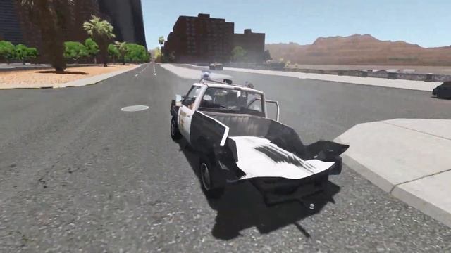 Crazy Police Chases #10 - BeamNG Drive Crashes смотреть онлайн