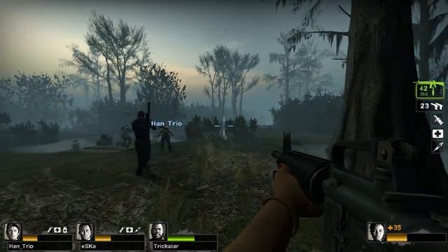 Let's Play Together: Left 4 Dead 2 #07 - Swamp Fever [02/04] [uncut] смотреть онлайн