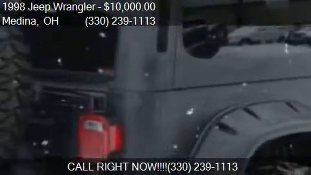 1998 Jeep Wrangler Sahara 2dr 4WD SUV for sale in Medina, OH смотреть онлайн