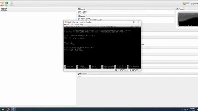 Pengaturan IP di Debian dengan menghubungkan Windows di Debian menggunakan virtual box смотреть онлайн