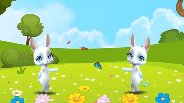 ЗАЙКИ ТАНЦЕВАЛИ. Песенка - танец, видео для детей. Наше всё! смотреть онлайн