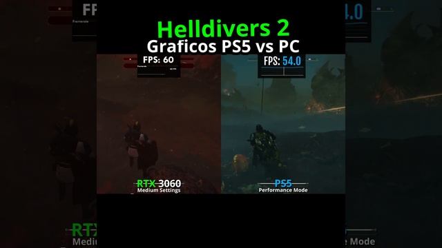 🎮 Helldivers 2 PS5 vs PC #helldivers2 #ps5 #pcgaming #rtx3060 смотреть онлайн