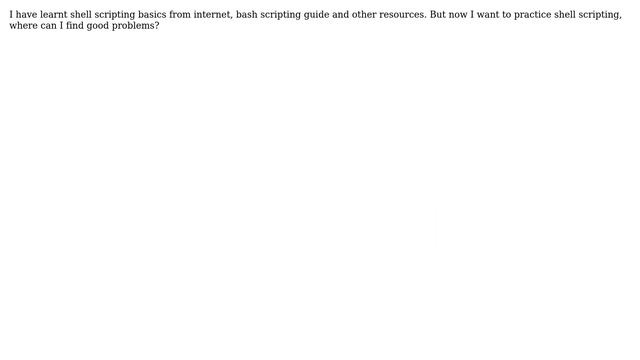 Unix & Linux: What is the best site or book for practicing shell scripting? смотреть онлайн