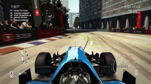 GRID Autosport Xubuntu Linux Gameplay смотреть онлайн