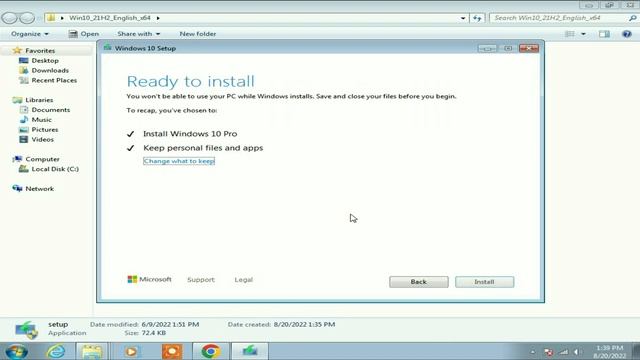How to Upgrade Windows 7 to Windows 10 without Losing Data in 2022 for FREE | Step by Step Tutorial смотреть онлайн