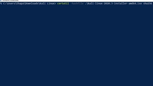 Powershell - Verify Checksum in Windows смотреть онлайн
