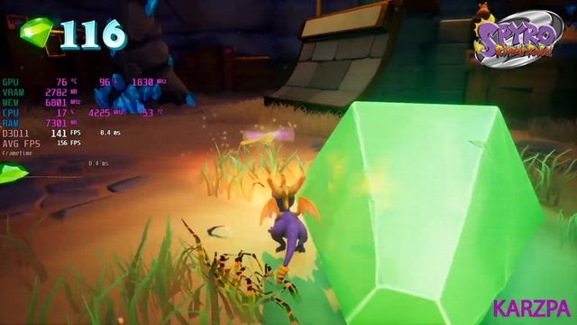 Spyro Reignited Trilogy - RTX 2060 | Ryzen 7 3700X | Benchmark смотреть онлайн