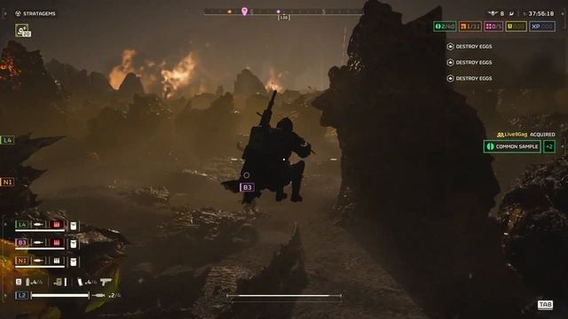 Helldivers - Titan Body Glitch смотреть онлайн