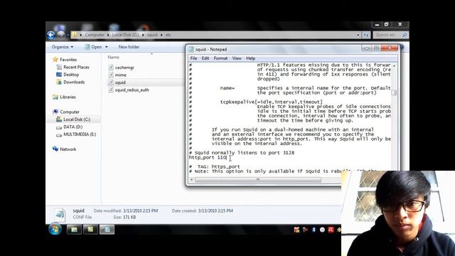 TUGAS PRAK. JARKOM (terntang squid proxy) смотреть онлайн