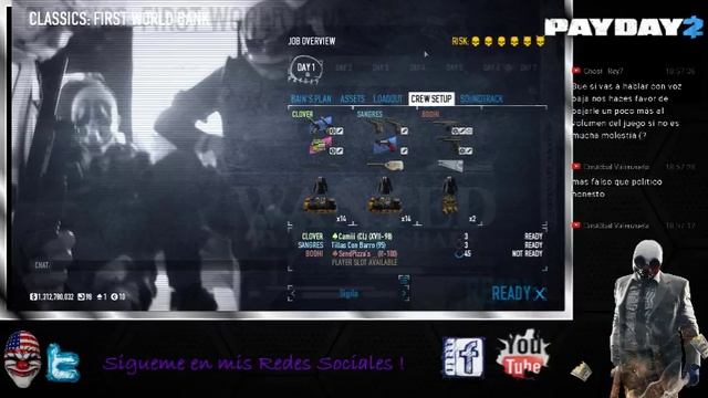 [ESP] Live dominguero! Payday 2 a escondidas shhhhhhhhhhhh! смотреть онлайн