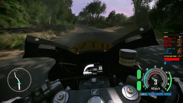 TT Isle of man 3 RX 5700XT - i5 13600k 5.1GHz 1440p Max settings смотреть онлайн