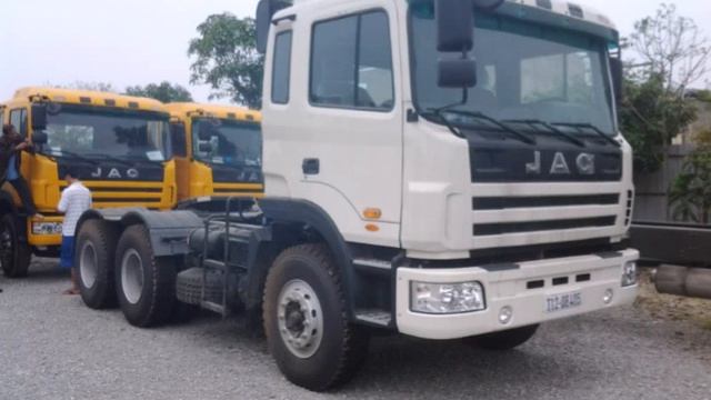 XE ĐẦU KÉO JAC 3 CHÂN 6X4 (2 CẦU) MÁY WEICHAI 2014 смотреть онлайн