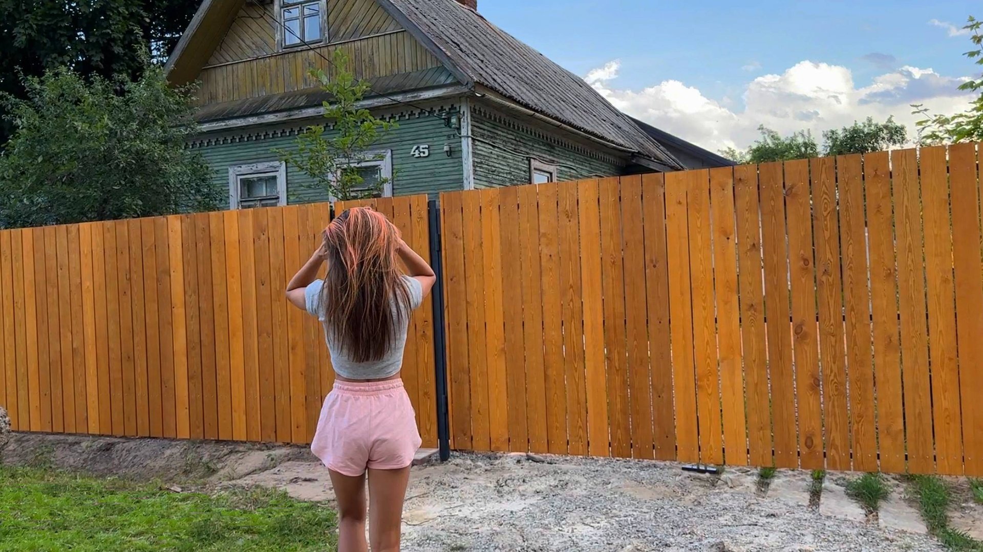 ЗАБОР С ВОРОТАМИ И КАЛИТКОЙ СВОИМИ РУКАМИ смотреть онлайн