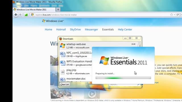 Windows Live Movie Maker: install смотреть онлайн