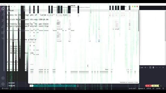 Latex Playlist - How to download and use additional packages manually смотреть онлайн
