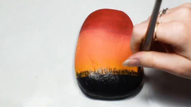 Tree Swing and Heart Carving Painted Rock | Step-by-Step Tutorial смотреть онлайн