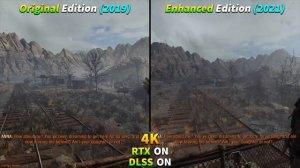 Metro Exodus : PC Original (2019) vs Enhanced Edition (2021) | PC Graphics Comparison in 4K/2160p