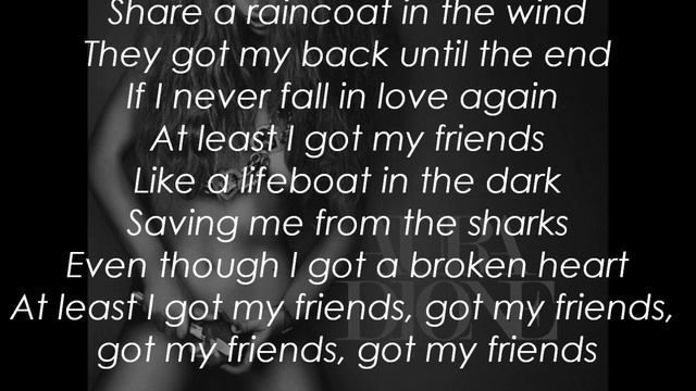 Aura Dione- Friends [Lyrics] [HQ] (original version) смотреть онлайн