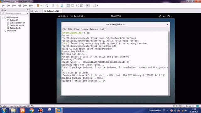 Melakukan konfigurasi Easy Hosting Control Panel (EHCP) di Debian 9.5 menggunakan aplikasi VMWare смотреть онлайн