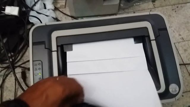 Como tirar pagina teste HP 1505 смотреть онлайн