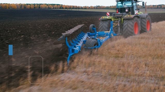 Плуг оборотный полунавесной PERESVET ППО-(8+1)-35 производства Заводов Алмаз смотреть онлайн