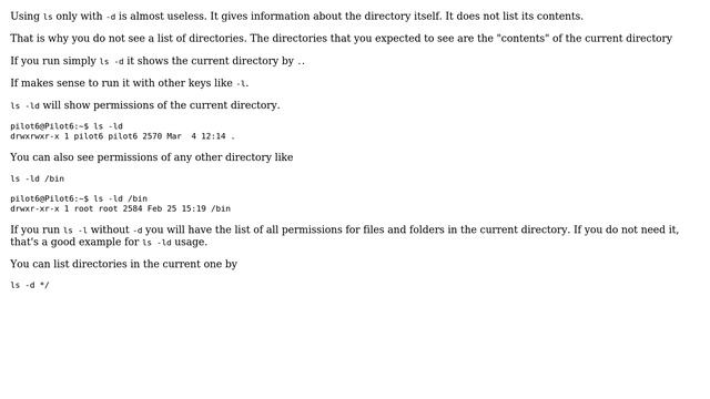 Ubuntu: What does `ls --directory` stand for? (5 Solutions!!) смотреть онлайн