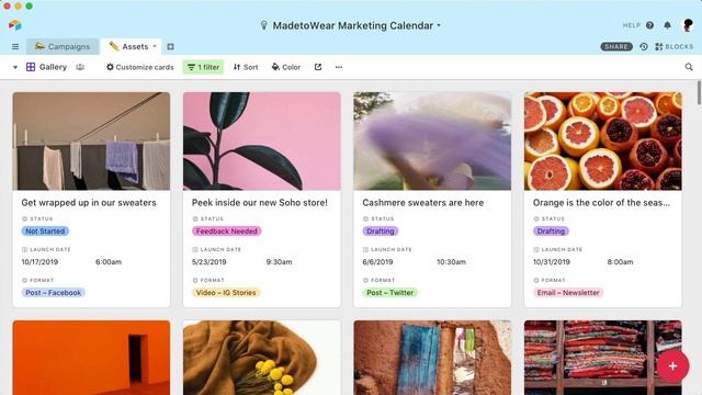 Create a Marketing Calendar with Airtable | Airtable смотреть онлайн