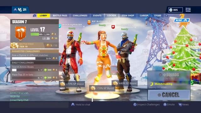 Merry Christmas! Funny Moments in 2018 (Fortnite, Rainbow Six Siege, Payday 2) смотреть онлайн