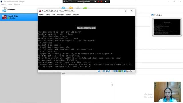 Cara Konfigurasi Interface dan Konfigurasi DNS pada Debian 🧸🤍 смотреть онлайн