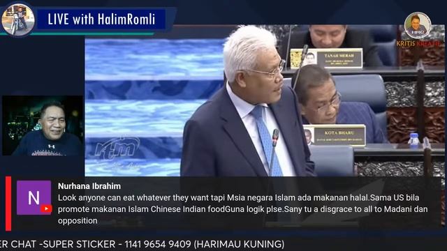 HRC LIVE!! - SANY RADZI SADDIQ BIKIN KECOH DI PARLIMEN | SPRM KASI WAN SAIFUL SEMINGGU смотреть онлайн