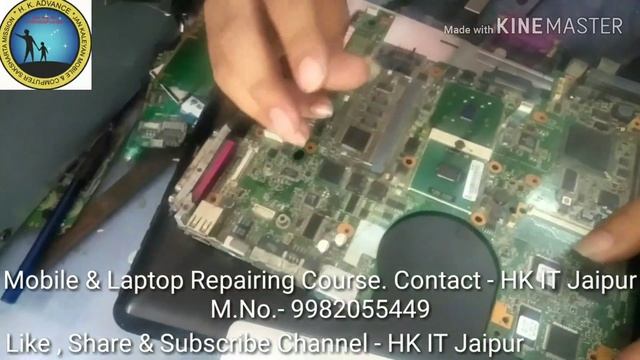 How to Repair dead Laptop Hk it Jaipur смотреть онлайн