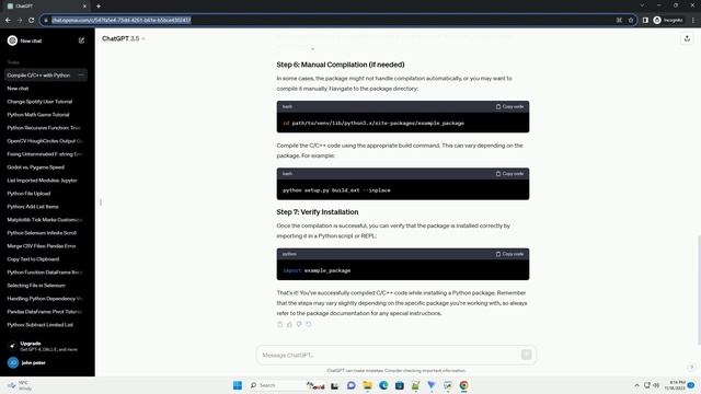 How to compile C C when installing a Python Package смотреть онлайн