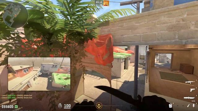 CS2 MIRAGE SMOKES 9-23 смотреть онлайн