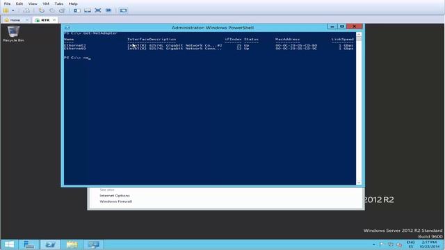 Conversion de un Windows 2012 R2 a funcion de Router смотреть онлайн