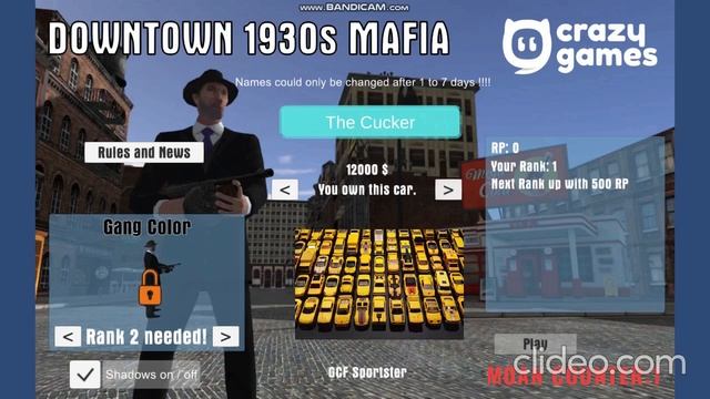 Downtown 1930's Mafia... смотреть онлайн