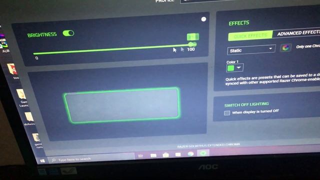 My Razer Goliathus Extended Chroma смотреть онлайн