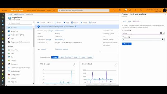 RDP to Azure Virtual machines using Azure Bastion смотреть онлайн