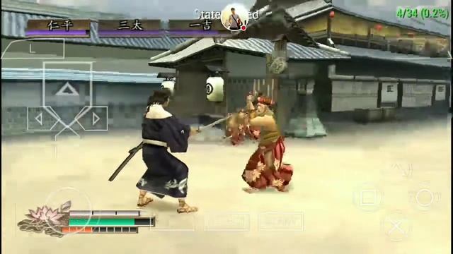 PPSSPP setting Samurai dou 2 portable смотреть онлайн