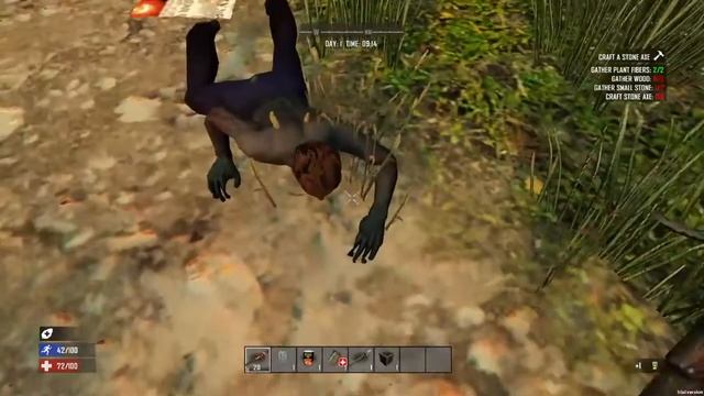 Gas mask society plays 7 days to die let's play part 1 смотреть онлайн