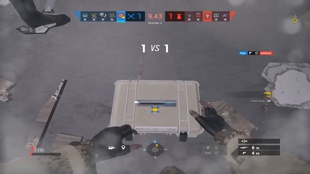 Ganhei o Clutch Mais IMPROVÁVEL de Todos *0,01%* - Rainbow Six Siege смотреть онлайн