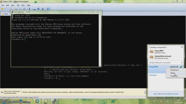 konfigurasi KVM di debian 7 wheezy смотреть онлайн