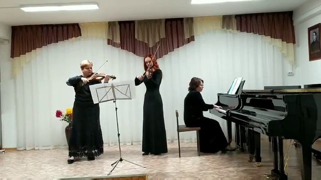 трио Вдохновение: Гайдабурова С. Д., Хренникова Ю. А., Лаврухина Е. Ю. "Романтическая прелюдия " смотреть онлайн