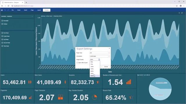 ASP.NET Dashboard: Exporting Dashboard to PDF and Chart to Image [Shot on v2019] смотреть онлайн