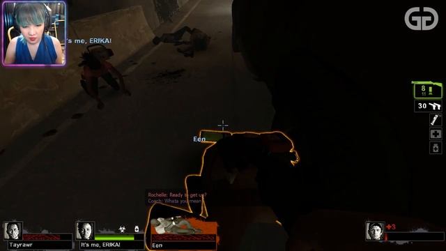 Left 4 Dead 2 Game 1 | Horde of Zombies? Let's Go Say Hello! | Battle Babes смотреть онлайн