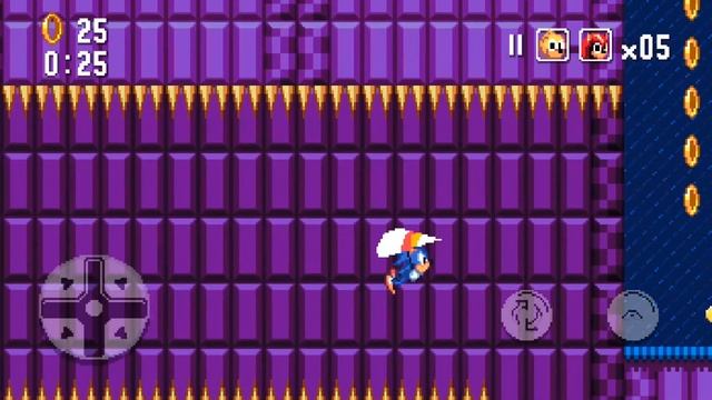 Sonic 2 SMS Remake - Fangame Android | Walkthrough (Mighty+Ray) смотреть онлайн