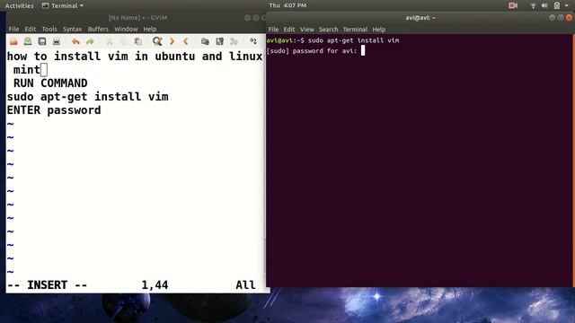 how to install vim on linux in hindi смотреть онлайн