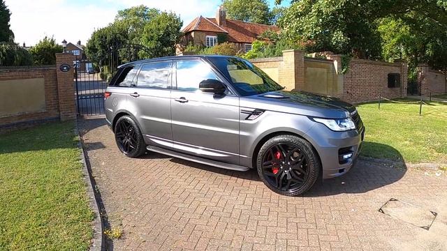 Land Rover Range Rover Sport Autobiography 4.4 SDV8 2014 Grey - Claridges Cars HD смотреть онлайн