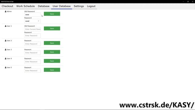 KASY Change Password Point of Sale PoS for Windows 10 UWP Microsoft Store 2019 смотреть онлайн