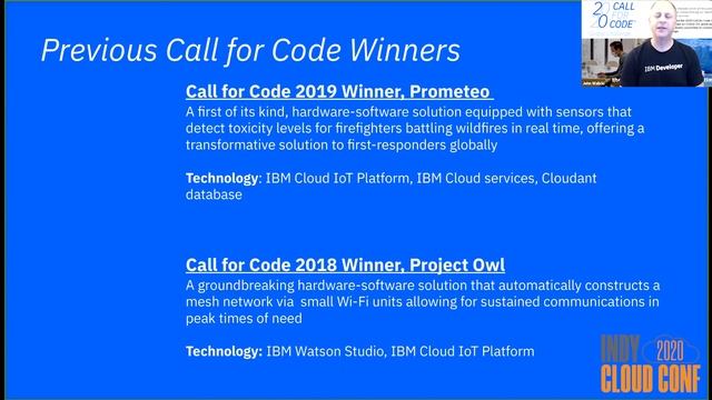 "Call for Code Demo" by: John Walicki смотреть онлайн