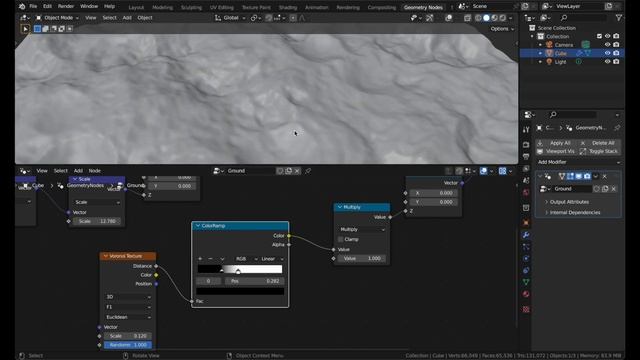 Easy Moon Terrain In Blender (Only 4 Noise Textures) смотреть онлайн